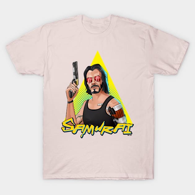 samurai shoot T-Shirt by Banana Racing Team